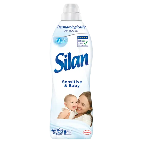 Silan Sensitive & Baby textilöblítő koncentrátum 40 mosás 880 ml termékhez kapcsolódó kép