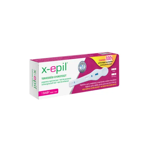 X-Epil terhességi gyorsteszt pen 1 db termékhez kapcsolódó kép