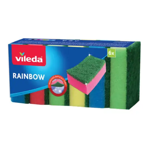 Vileda Rainbow mosogatószivacs 6 db-os termékhez kapcsolódó kép