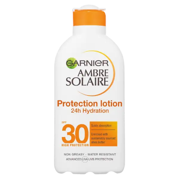 Garnier Ambre Solaire SPF 30 Napozótej 200 ml termékhez kapcsolódó kép