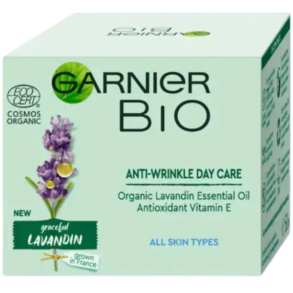 Garnier bio levendula öregedés ellenei nappali krém 50ML termékhez kapcsolódó kép