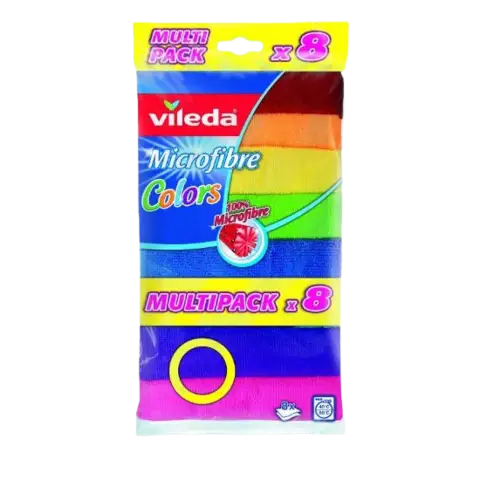Vileda Color 8 színű mikroszálas törlőkendő termékhez kapcsolódó kép