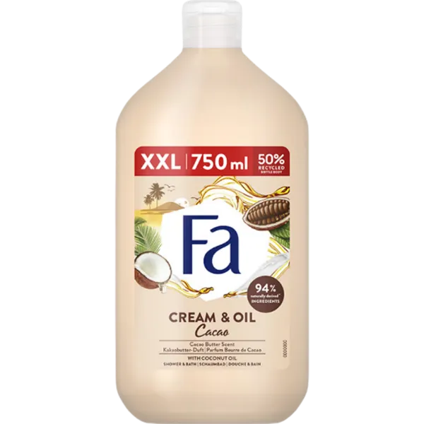 Fa Cream & Oil Cacao tusfürdő 750 ml termékhez kapcsolódó kép