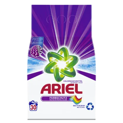 Ariel Color+ Mosópor, 30 Mosáshoz, 1,95 KG termékhez kapcsolódó kép