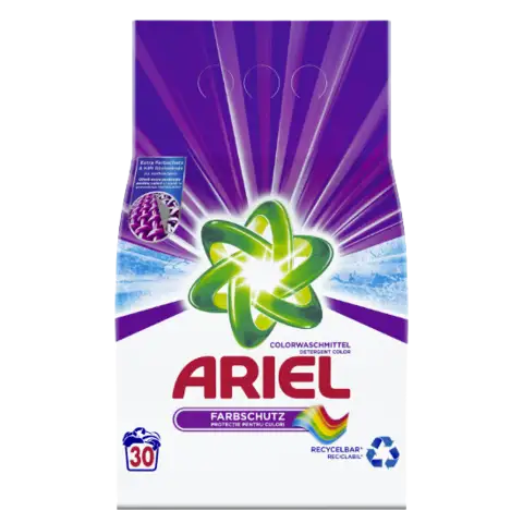 Ariel Color+ Mosópor, 30 Mosáshoz, 1,95 KG termékhez kapcsolódó kép