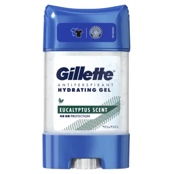 Gillette Eukaliptusz Izzadásgátló Dezodor Hidratáló Gél Férfiaknak termékhez kapcsolódó kép