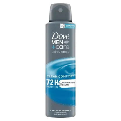 Dove Men+Care Advanced Clean Comfort izzadásgátló 150 ml termékhez kapcsolódó kép