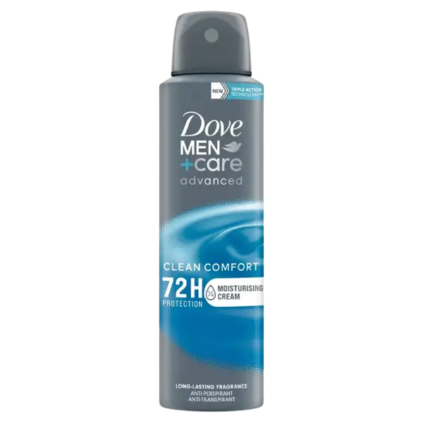 Dove Men+Care Advanced Clean Comfort izzadásgátló 150 ml termékhez kapcsolódó kép