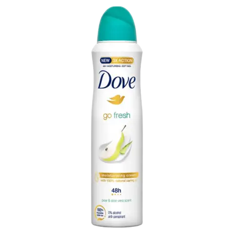 Dove Go Fresh körte & aloe vera izzadásgátló aeroszol 150 ml termékhez kapcsolódó kép