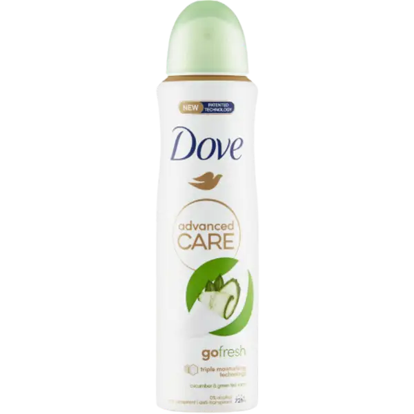 Dove Go Fresh uborka és zöld tea izzadásgátló aeroszol 150 ml termékhez kapcsolódó kép