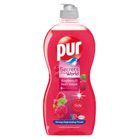 Pur Power Raspberry & Red Currant kézi mosogatószer 450 ml termékhez kapcsolódó kép