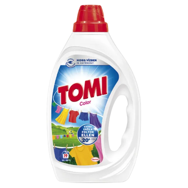 Tomi Color folyékony mosószer színes ruhákhoz 19 mosás 855 ml termékhez kapcsolódó kép