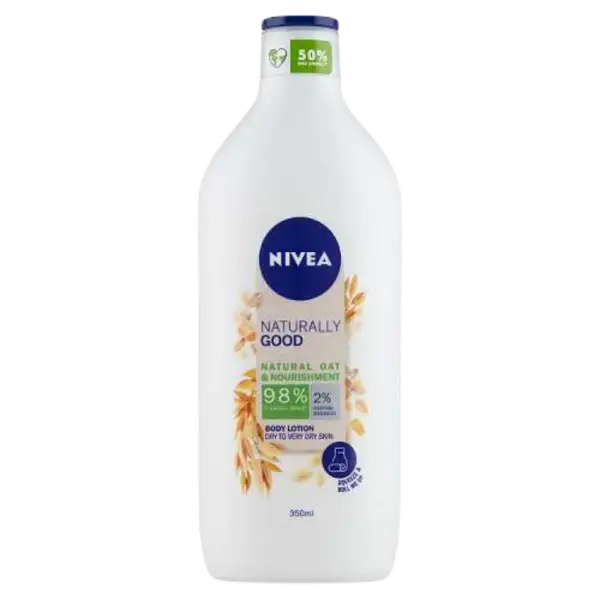 NIVEA Naturally Good testápoló tej zabbal 350 ml termékhez kapcsolódó kép
