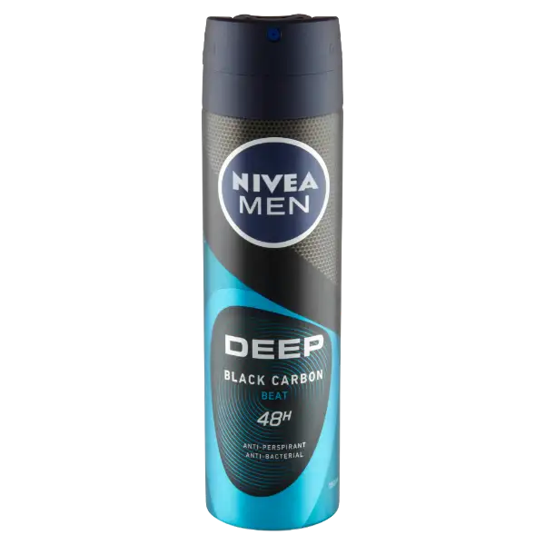 NIVEA MEN Deep Beat izzadásgátló deo spray 150 ml termékhez kapcsolódó kép