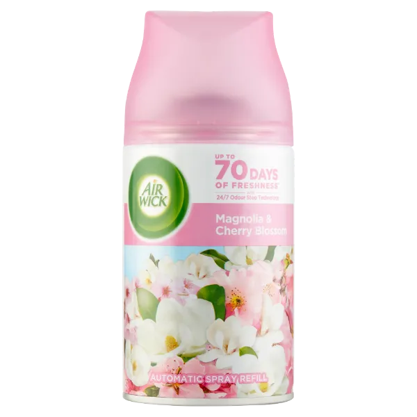 Air Wick Freshmatic Magnólia és Cseresznyevirág automata légfrissítő spray utántöltő 250 ml termékhez kapcsolódó kép