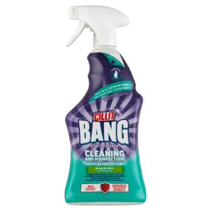 Cillit Bang Power Cleaner tisztító és klórmentes fertőtlenítő spray 750 ml termékhez kapcsolódó kép