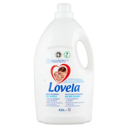 Lovela Baby folyékony mosószer fehér ruhákhoz 50 mosás 4,5 l termékhez kapcsolódó kép