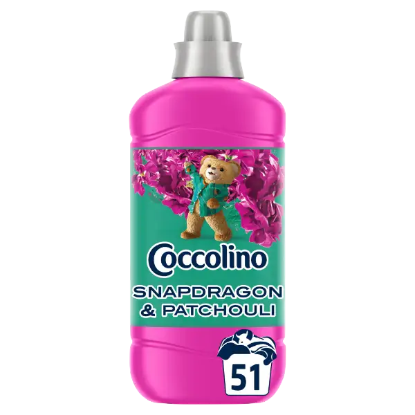 Coccolino Perfume & Care Snapdragon & Patchouli öblítőkoncentrátum 51 mosás 1275 ml termékhez kapcsolódó kép