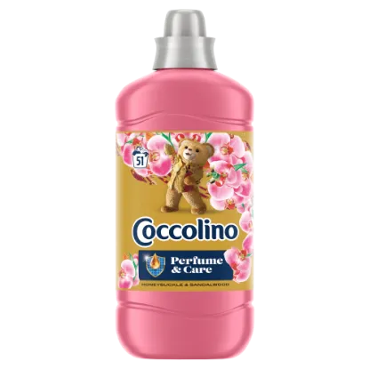 Coccolino Perfume & Care Honeysuckle & Sandalwood öblítőkoncentrátum 51 mosás 1275 ml termékhez kapcsolódó kép