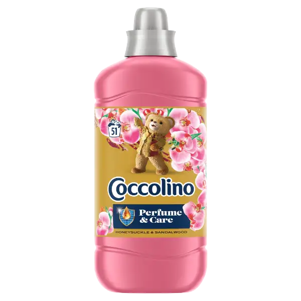 Coccolino Perfume & Care Honeysuckle & Sandalwood öblítőkoncentrátum 51 mosás 1275 ml termékhez kapcsolódó kép