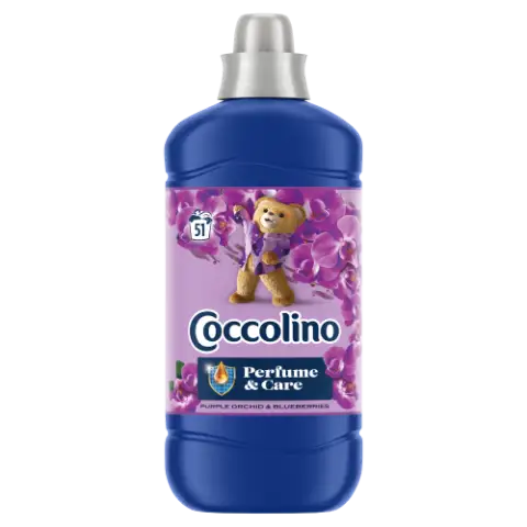 Coccolino Perfume & Care Purple Orchid & Blueberries öblítőkoncentrátum 51 mosás 1275 ml termékhez kapcsolódó kép