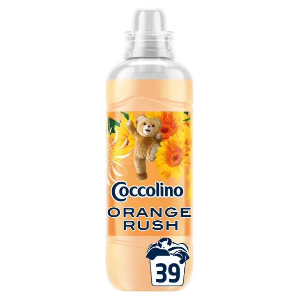 Coccolino Fresh & Soft Orange Rush öblítőkoncentrátum 39 mosás 975 ml termékhez kapcsolódó kép