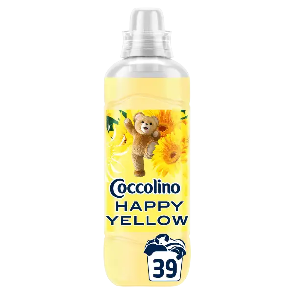 Coccolino Fresh & Soft Happy Yellow öblítőkoncentrátum 39 mosás 975 ml termékhez kapcsolódó kép