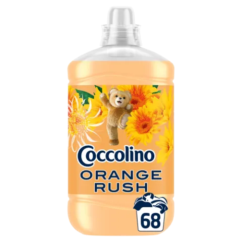 Coccolino Fresh & Soft Orange Rush öblítőkoncentrátum 68 mosás 1700 ml termékhez kapcsolódó kép