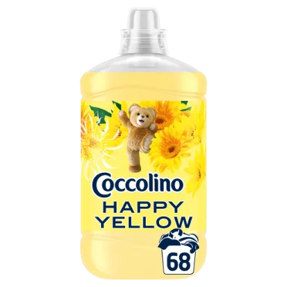 Coccolino Fresh & Soft Happy Yellow öblítőkoncentrátum 68 mosás 1700 ml termékhez kapcsolódó kép