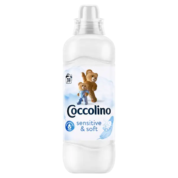 Coccolino Sensitive & Soft öblítőkoncentrátum 39 mosás 975 ml termékhez kapcsolódó kép