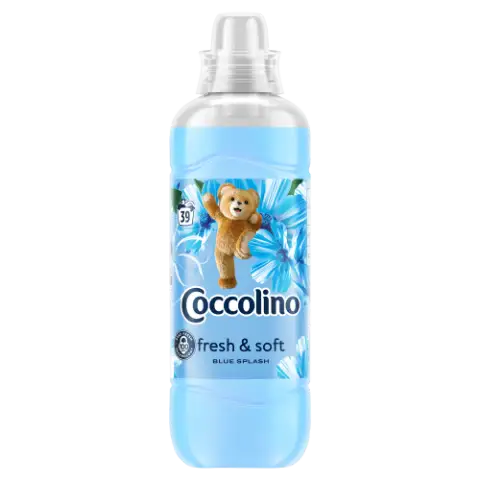 Coccolino Fresh & Soft Blue Splash öblítőkoncentrátum 39 mosás 975 ml termékhez kapcsolódó kép