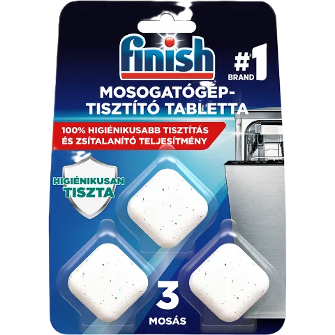 Finish mosogatógép tisztító tabletta 3 x 17 g (51 g) termékhez kapcsolódó kép