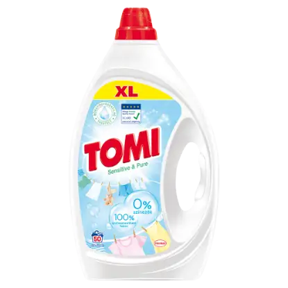 Tomi Sensitive & Pure folyékony mosószer 50 mosás, 2,25 l termékhez kapcsolódó kép