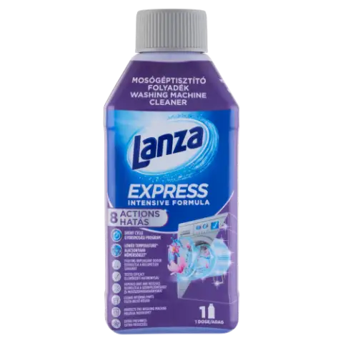 Lanza Express mosógéptisztító folyadék 250 ml termékhez kapcsolódó kép