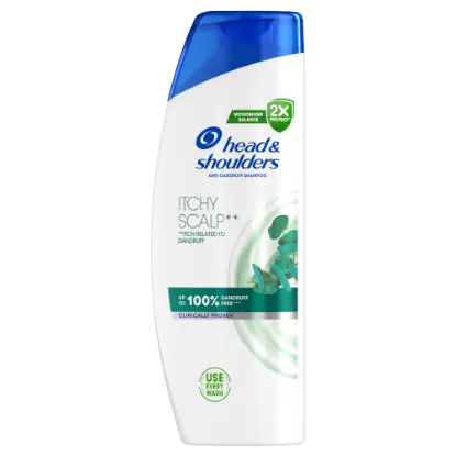 Head & Shoulders Itchy Scalp korpásodás elleni sampon 400ml napi használatra termékhez kapcsolódó kép