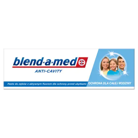 Blend-A-Med Anti-Cavity Family Protection Fogkrém, 75 ml termékhez kapcsolódó kép