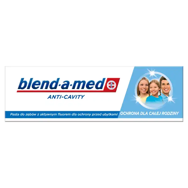 Blend-A-Med Anti-Cavity Family Protection Fogkrém, 75 ml termékhez kapcsolódó kép