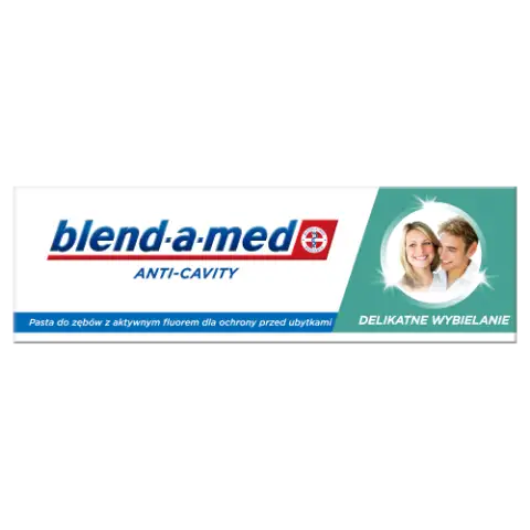 Blend-A-Med Anti-Cavity Gentle White Fogkrém, 75 ml termékhez kapcsolódó kép