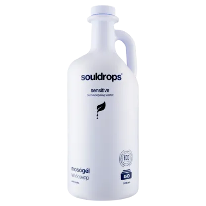 Souldrops Felhőcsepp szenzitív mosógél 50 mosás 3200 ml termékhez kapcsolódó kép