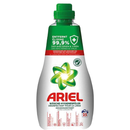 Ariel fertőtlenítő mosóadalék 1liter 25 mosás Hygiene Rinse termékhez kapcsolódó kép