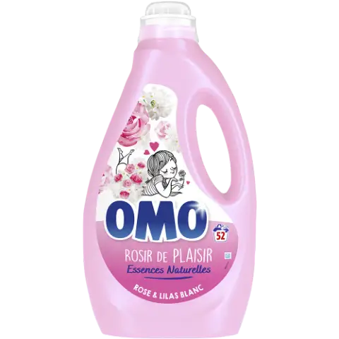 Omo folyékony mosószer 52 mosás2,6 liter Pink&White Lilac termékhez kapcsolódó kép