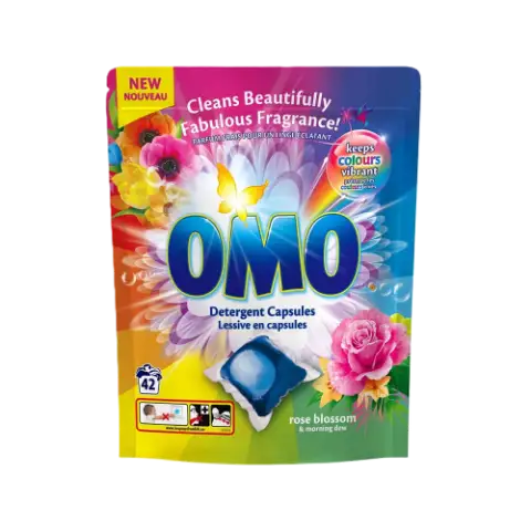 Omo folyékony kapszula 42 mosás 42 db Color Rose Blossom termékhez kapcsolódó kép