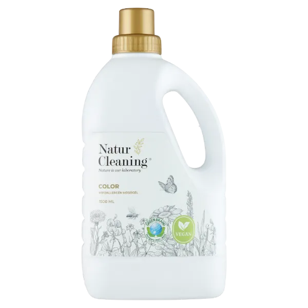 NaturCleaning hipoallergén mosógél színes ruhákhoz 1500 ml termékhez kapcsolódó kép