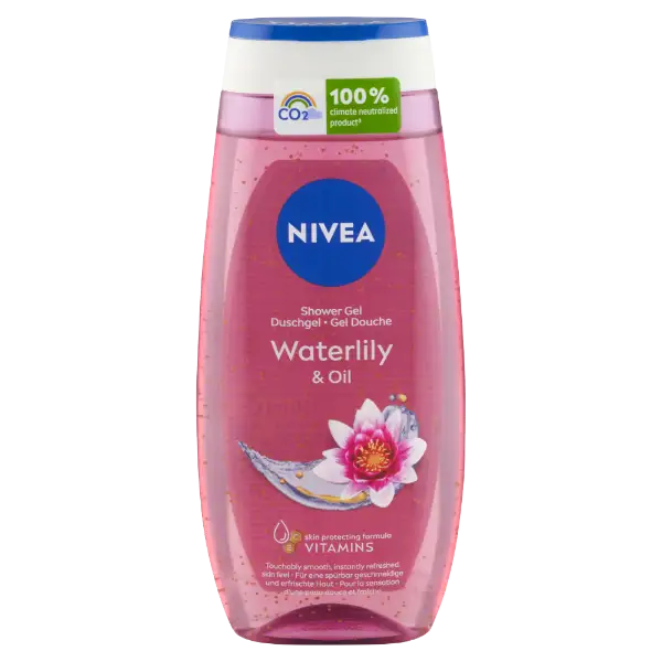 NIVEA Waterlily & Oil frissítő hatású tusfürdő 250 ml termékhez kapcsolódó kép