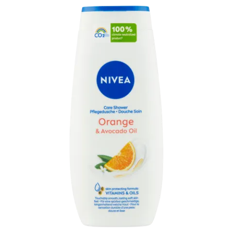 NIVEA Orange & Avocado Oil ápoló hatású krémtusfürdő 250 ml termékhez kapcsolódó kép