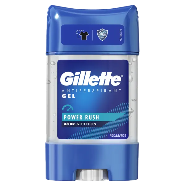 Gillette Power Rush Izzadásgátló Dezodor Zselés  Férfiaknak termékhez kapcsolódó kép