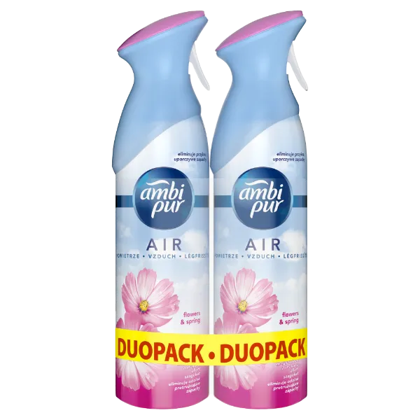 Ambi Pur Flowers & Spring Légfrissítő Spray 2x300 ml termékhez kapcsolódó kép