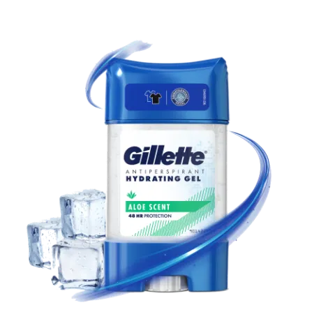 Gillette Aloé Izzadásgátló Dezodor Hidratáló Gél Férfiaknak termékhez kapcsolódó kép