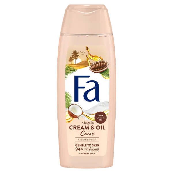 Fa Cream & Oil Kakaóvaj és kókuszolaj krémtusfürdő 250 ml termékhez kapcsolódó kép