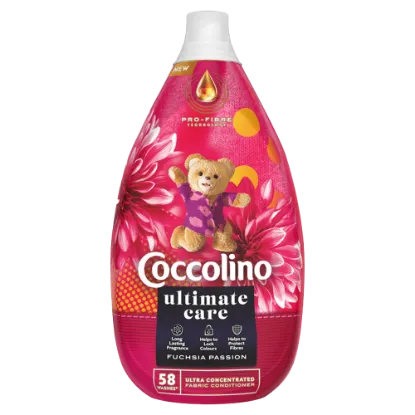 COCCOLINO Ultimate Care ultrakoncentrált öblítő Fuchsia Passion 870ml termékhez kapcsolódó kép